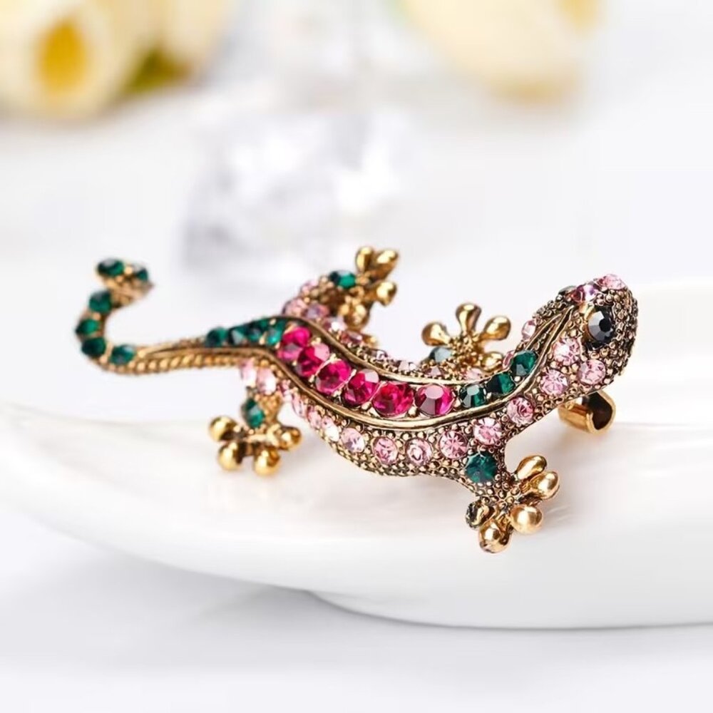 Lizard Brooch - Picture 3 of 4